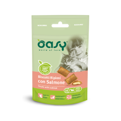 OASY cat  BISCOTTO GR 60 RIPIENO CON SALMONE