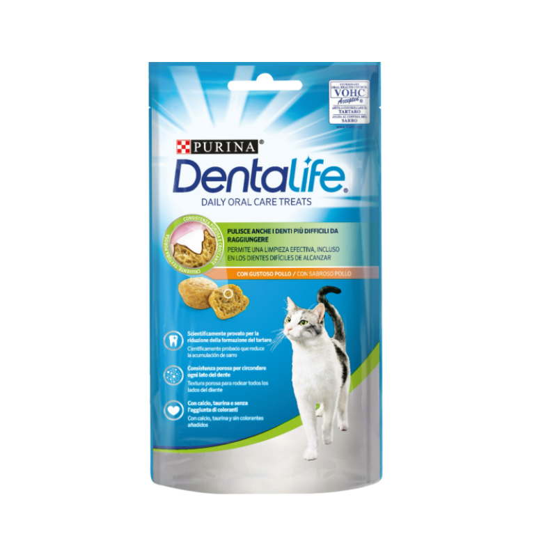 PURINA DENTALIFE GATTO POLLO GR 40