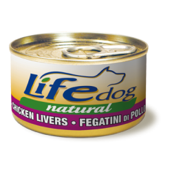 LIFE DOG NATURALE GR 90 BOCCONCINI DI FEGATO DI POLLO