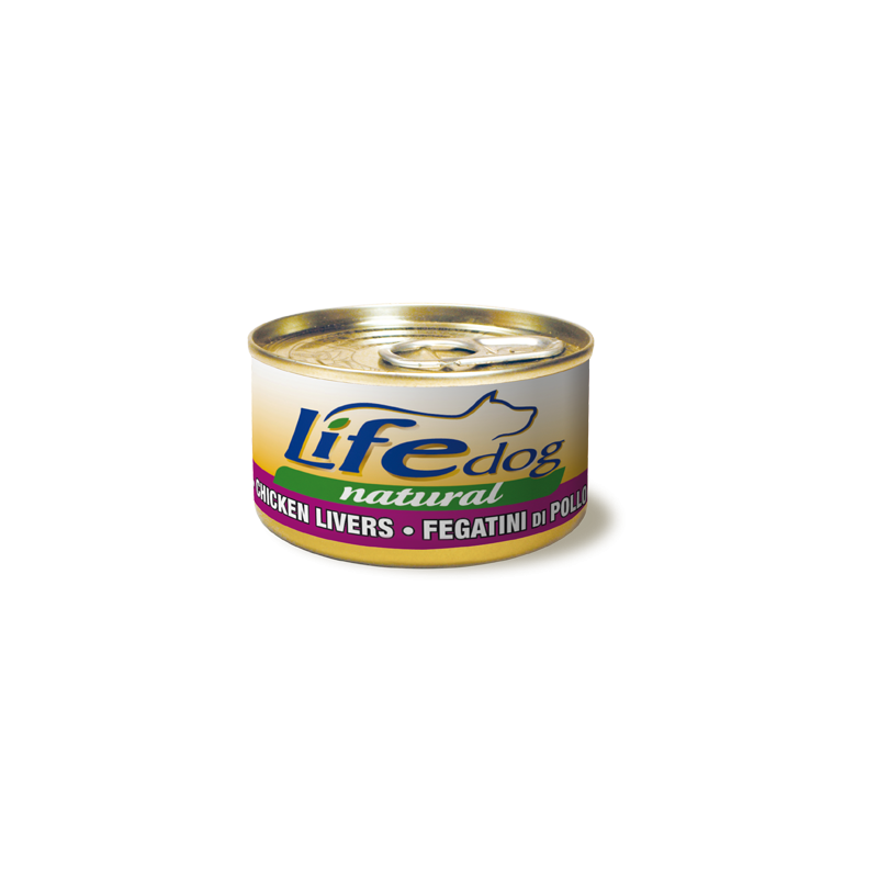 LIFE DOG NATURALE GR 90 BOCCONCINI DI FEGATO DI POLLO