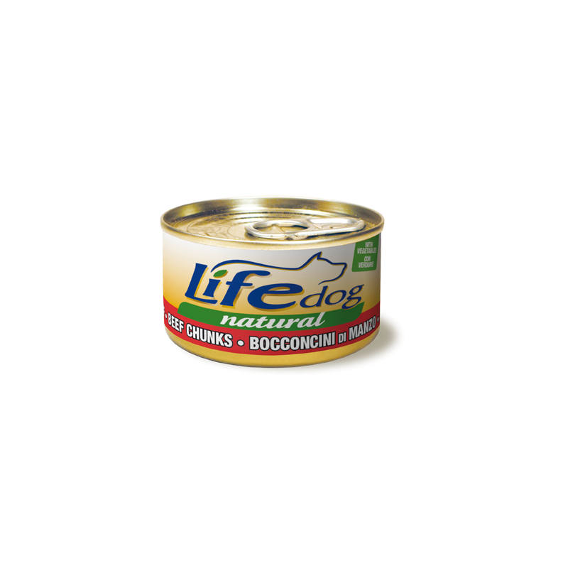 LIFE DOG NATURALE 90 GR BOCCONCINI DI MANZO