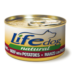 LIFE DOG NATURALE GR 90 DADINI DI MANZO E PATATE