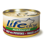 LIFE DOG NATURALE GR 90 DADINI DI MANZO E PATATE