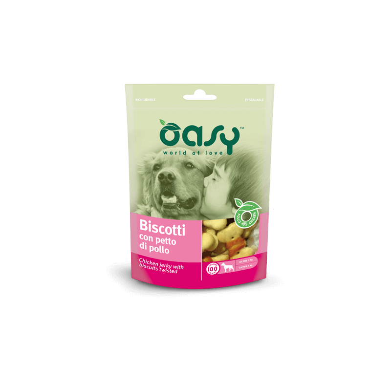 OASY DOG BISCOTTI CON PETTO DI POLLO 