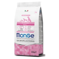 MONGE DOG MAIALE E RISO KG 2,5 