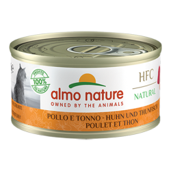 ALMO CAT 70 GR TONNO E POLLO NATURE