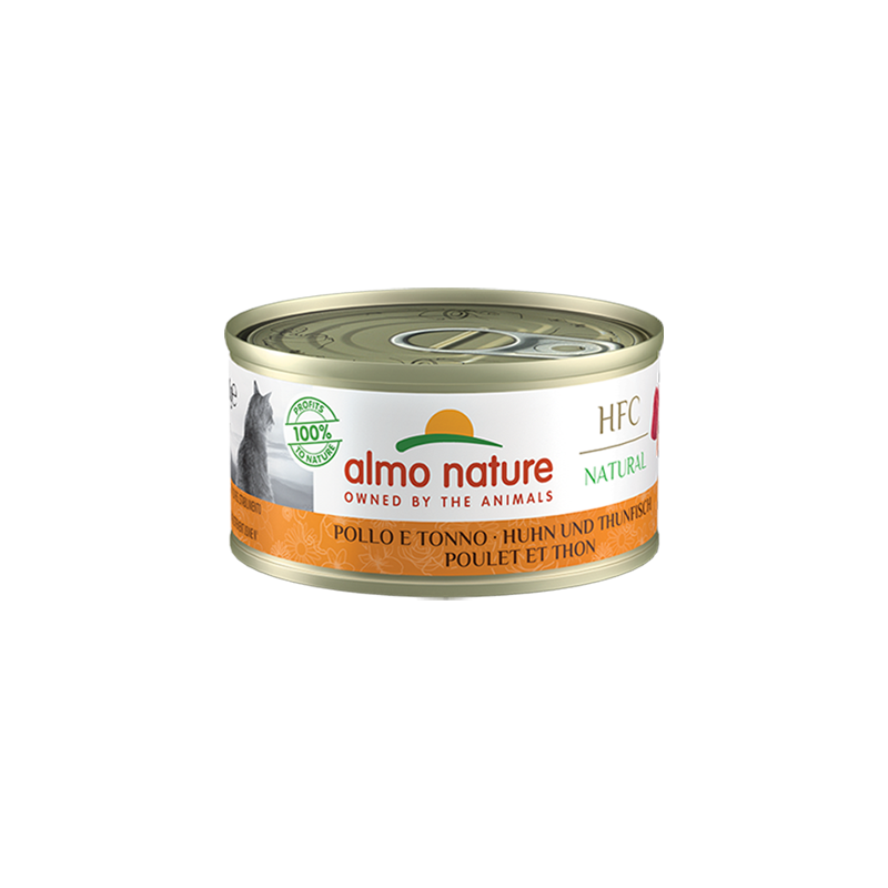 ALMO CAT 70 GR TONNO E POLLO NATURE