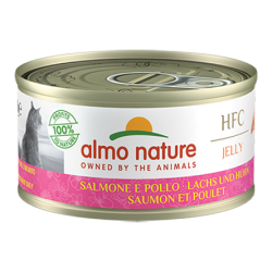 ALMO CAT 70 GR SALMONE E POLLO NATURE