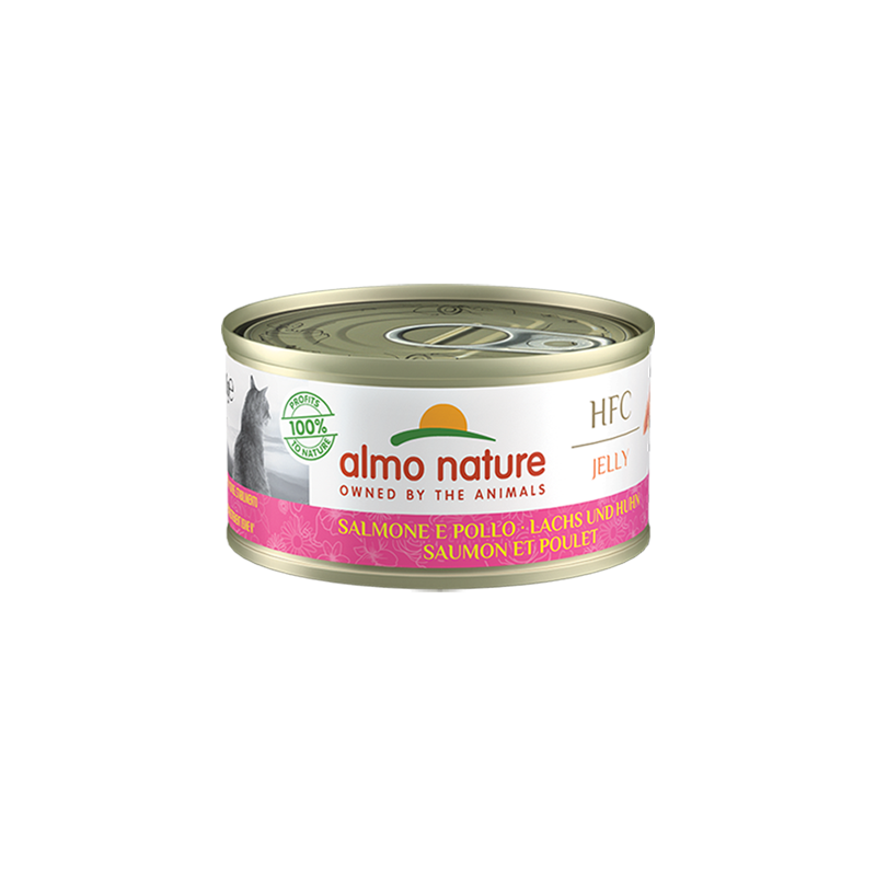 ALMO CAT 70 GR SALMONE E POLLO NATURE