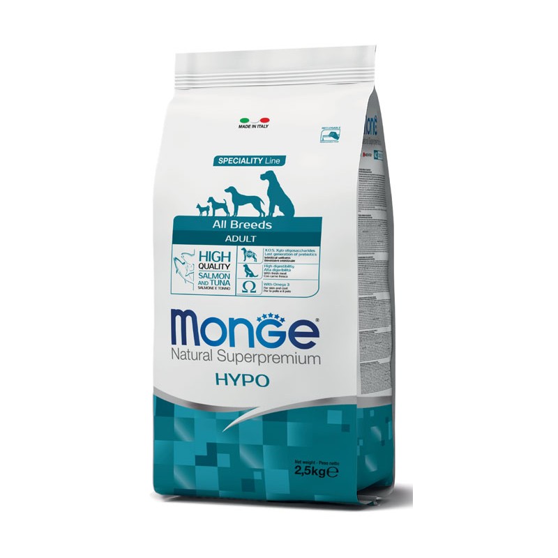 MONGE DOG HYPO KG 2,5 SALMO E TUNA