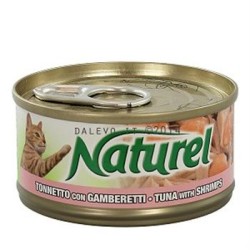 LIFE CAT NATUREL GR 70 TONNO CON GAMBERETTI