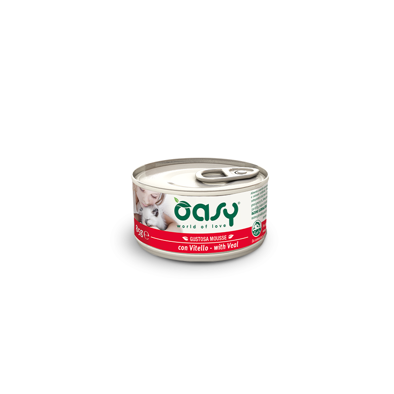 OASY CAT MOUSSE VITELLO GR 85 