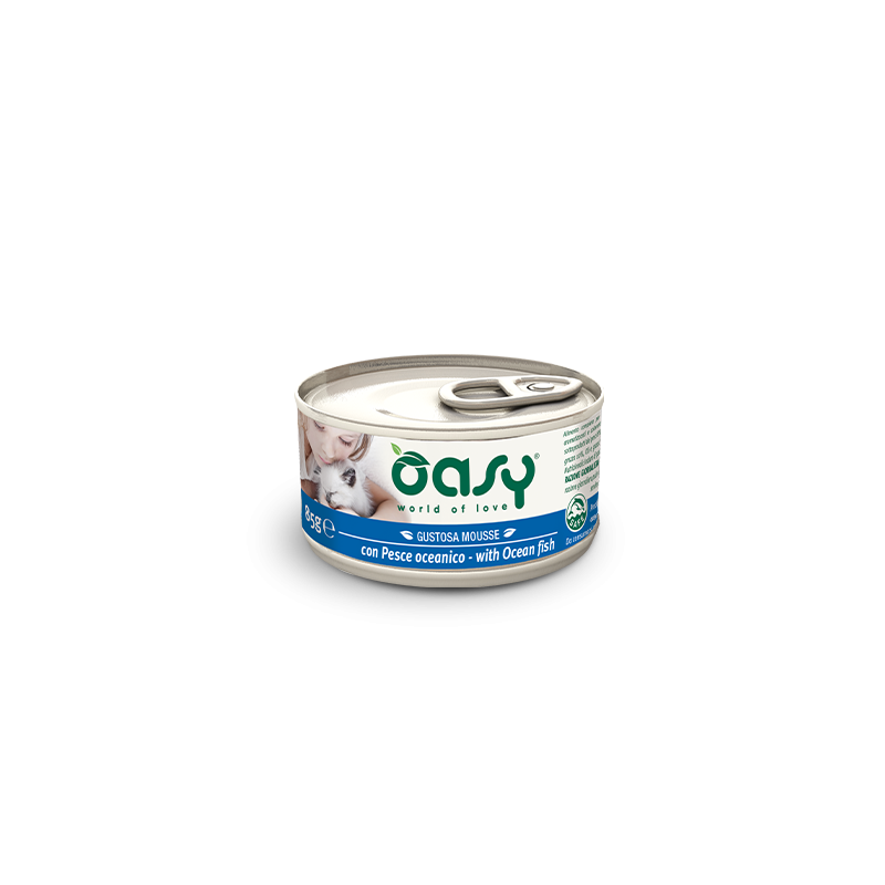 OASY CAT MOUSSE PESCE OCEANICO GR 85