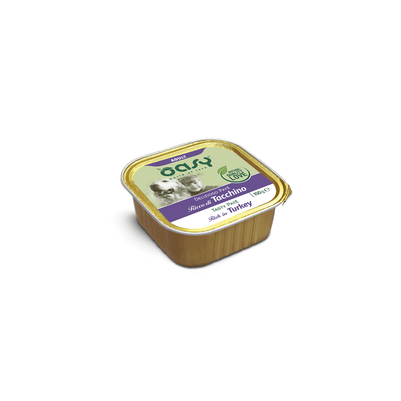 OASY DOG PATE' TACCHINO VASCHETTA GR 150