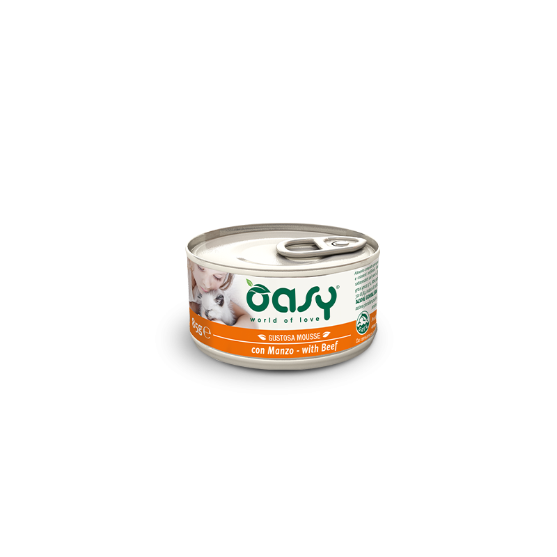 OASY CAT MOUSSE MANZO GR 85 