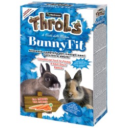 Throls bunny fit alimento conigli nani cuccioli e adult gr 900