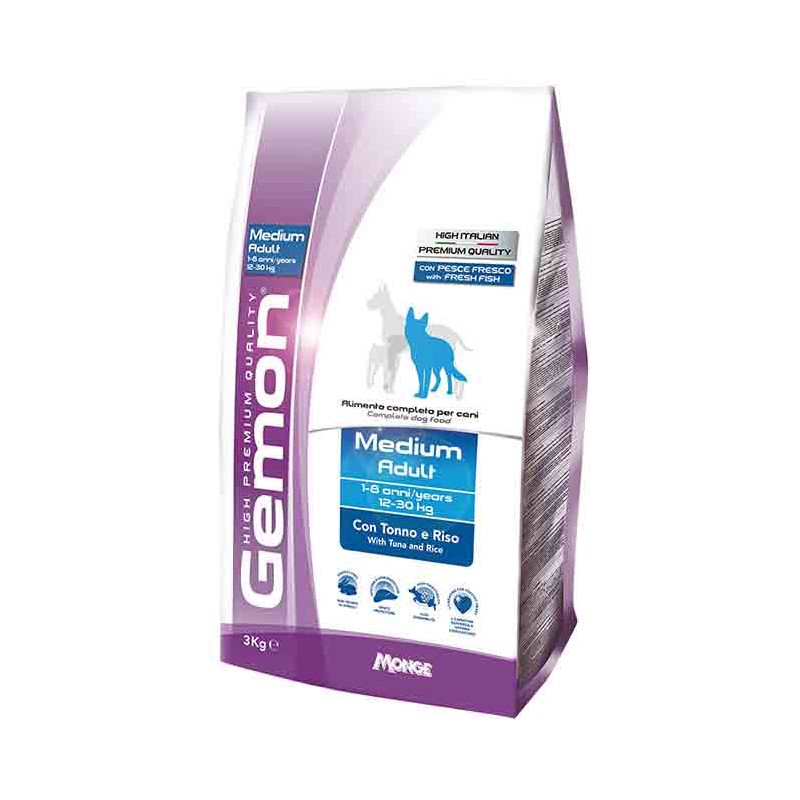 GEMON DOG ADULT TONNO KG 15 