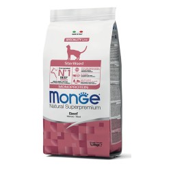 MONGE GATTO STERILISED KG 1,5 BEEF 