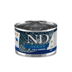 N&D OCEAN DOG Merluzzo e Zucca GR 140 SCATOLETTA